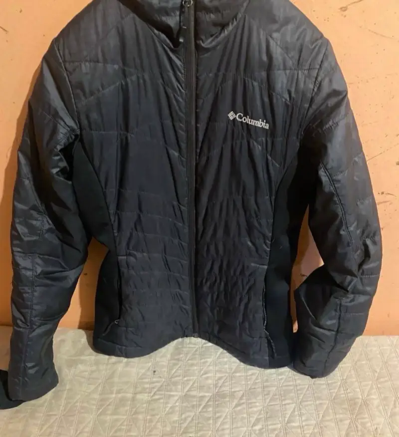 Chaqueta Columbia negra para invierno - 1