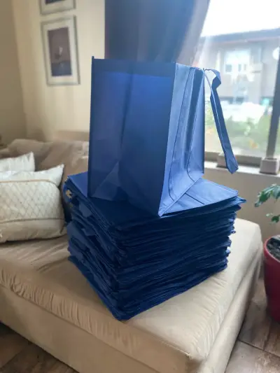 Pack de bolsas reutilizables azules - miniatura 2