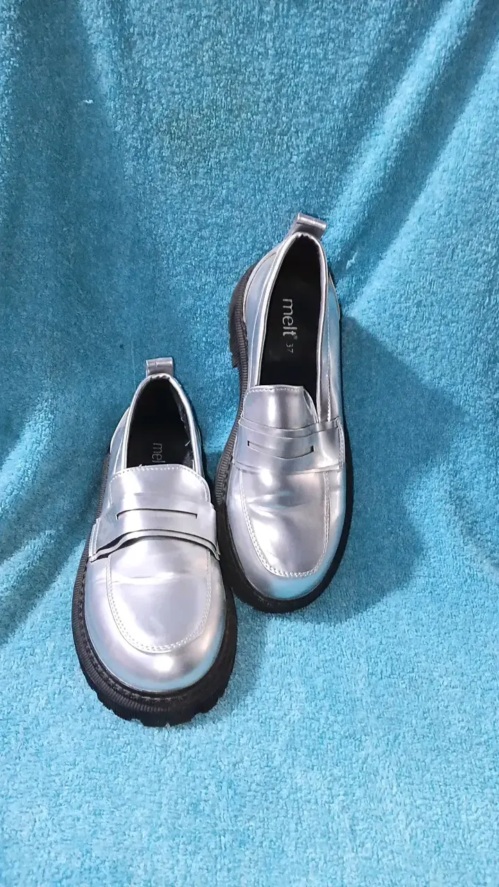 Zapatos plateados Melt talla 37 - 1