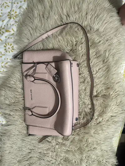 💗 Cartera Michael Kors Mercer Satchel Rosada 💗 - miniatura 3