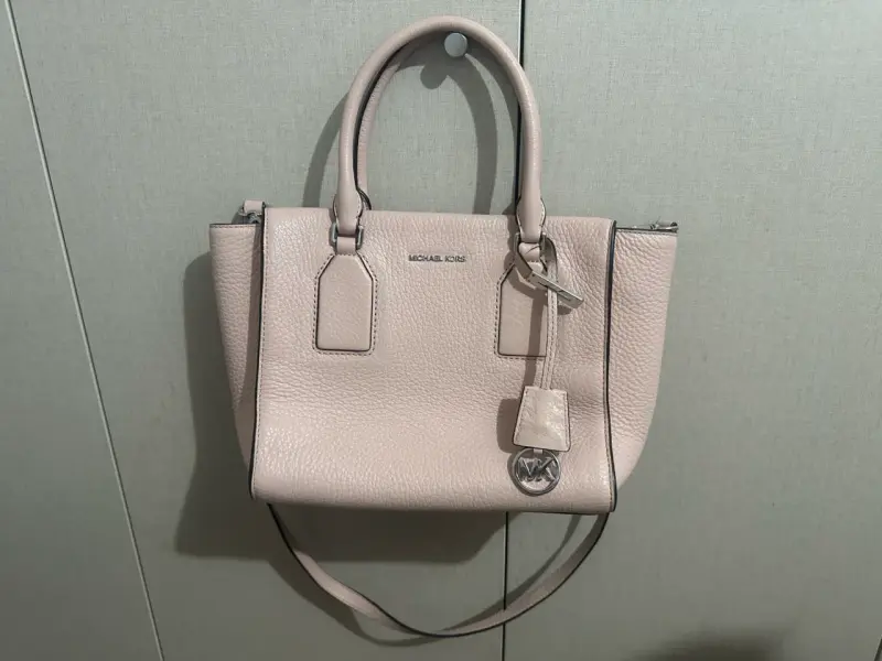 💗 Cartera Michael Kors Mercer Satchel Rosada 💗 - 4