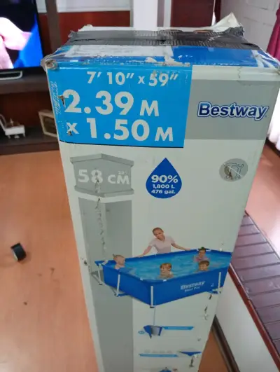 Piscina Bestway Steel Pro 2.39m x 1.50m con filtro - miniatura 5
