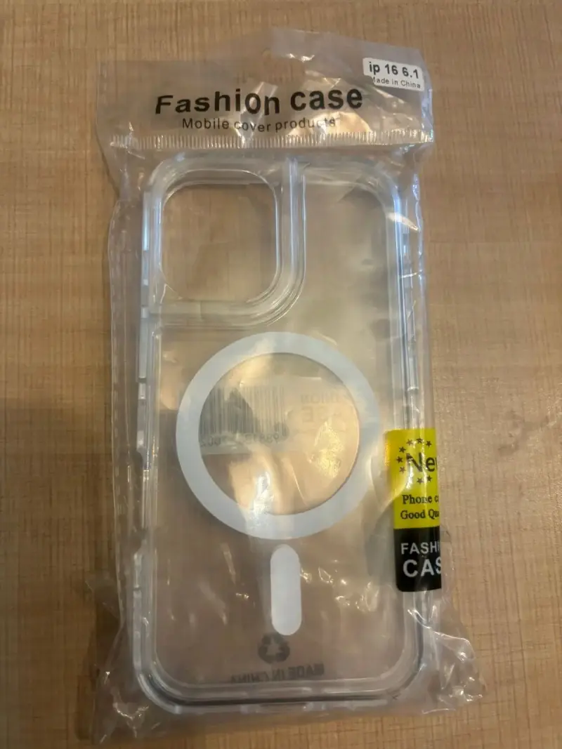 Carcasa transparente para iPhone 16 6.1 pulgadas - 1