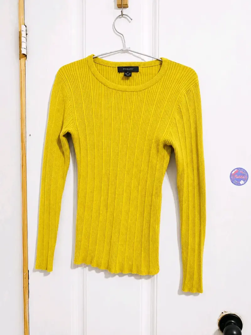 Suéter amarillo de punto Primark