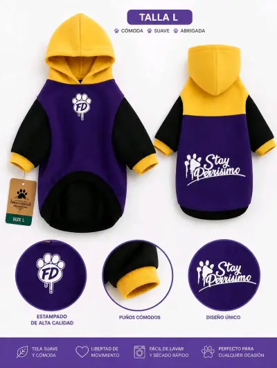 Polerón para perro talla XS a 2XL - miniatura 2