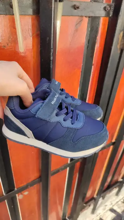Zapatillas Hush Puppies azul niño talla 27 - miniatura 2