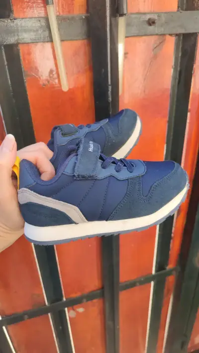 Zapatillas Hush Puppies azul niño talla 27 - miniatura 3