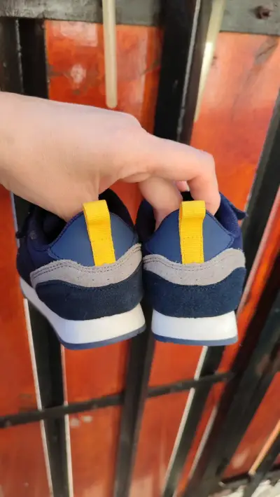 Zapatillas Hush Puppies azul niño talla 27 - miniatura 5
