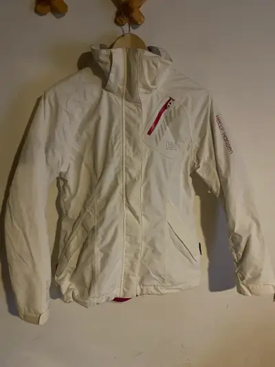 Chaqueta Helly Hansen blanca impermeable - miniatura 1