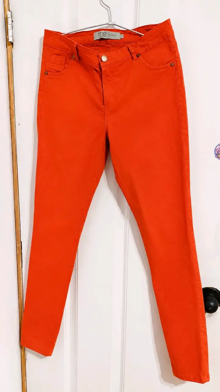 Jeans naranjas FDS Moda para mujer