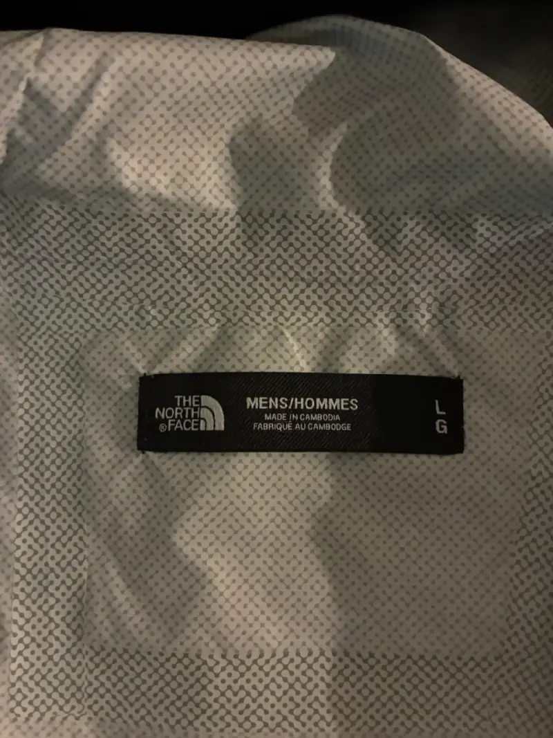 Chaqueta impermeable The North Face negra - 3
