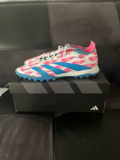 Zapatillas de fútbol Adidas Predator blancas - miniatura 3