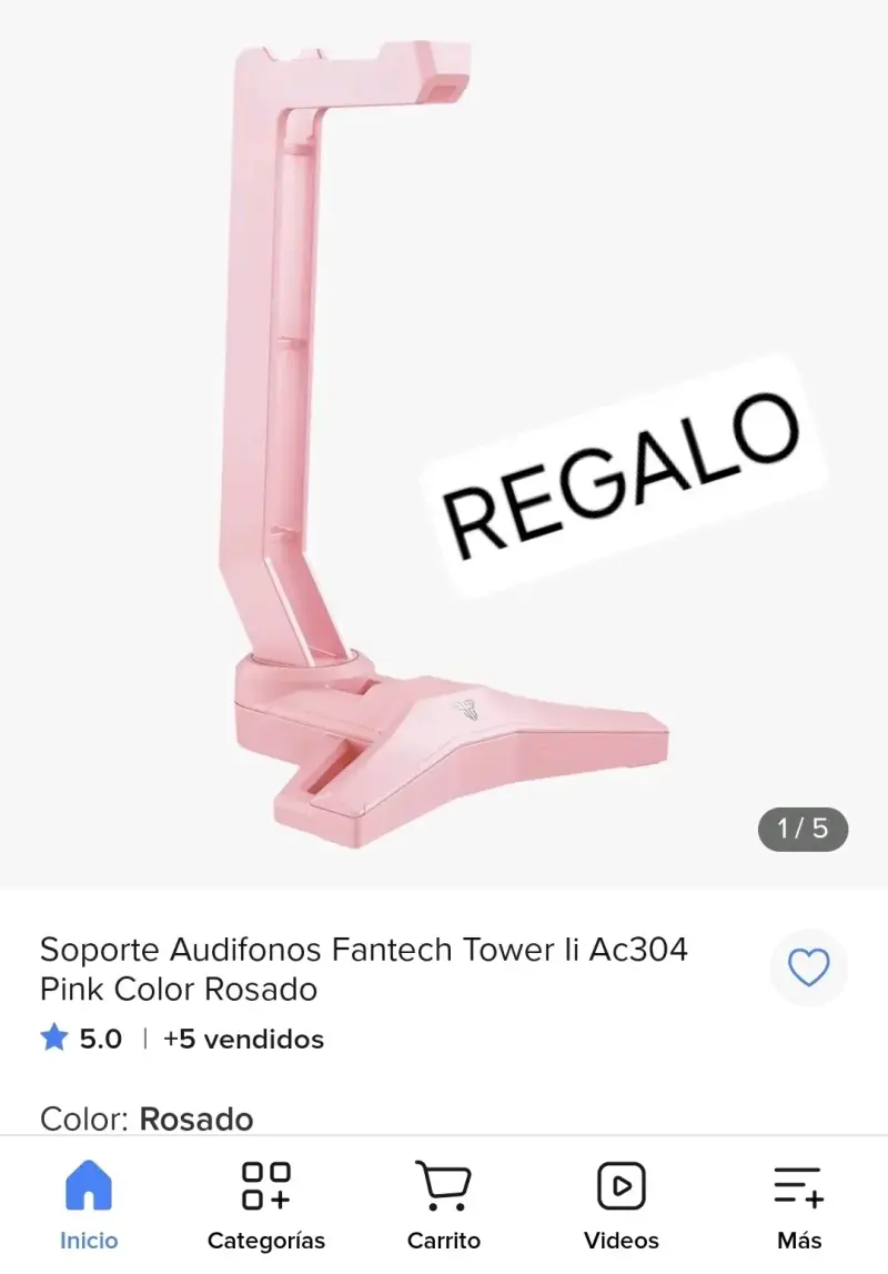 Audífonos Fantech HG11 Captain RGB Sakura - 5