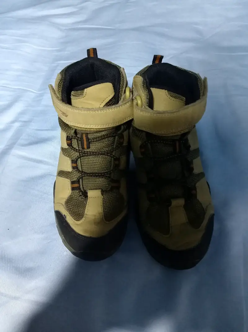 Botas de senderismo para niños color caqui - 1