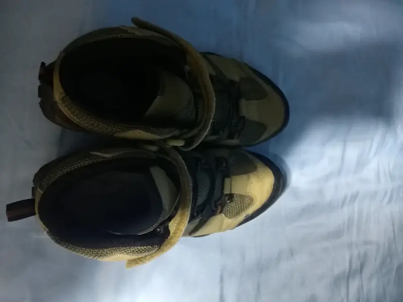 Botas de senderismo para niños color caqui - 2
