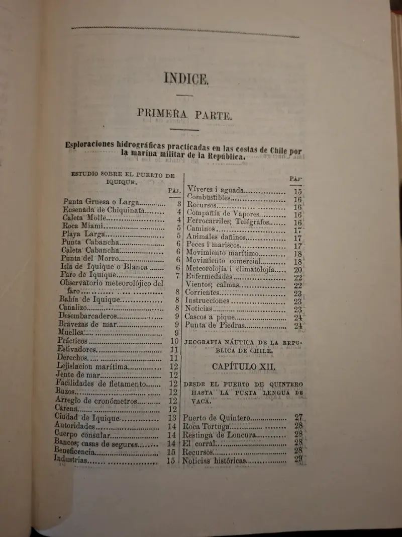 Anuario de la Marina de Chile antiguo - 2