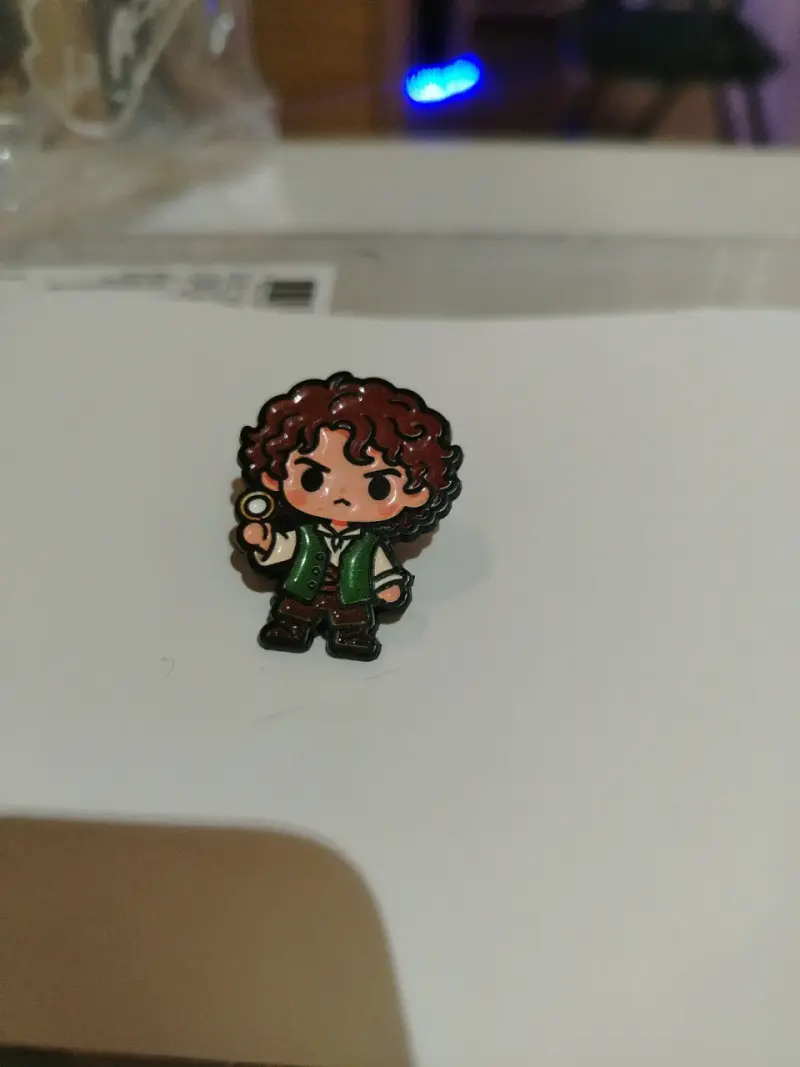 Pin de personaje Sr de los Anillos