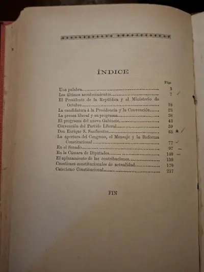Libro antiguo sobre conflicto político en Chile 1890 - miniatura 3