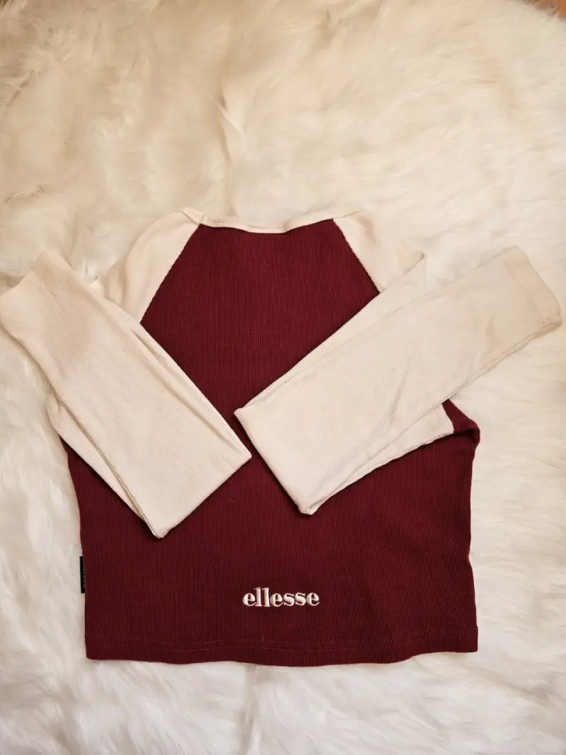 Polera manga larga bicolor Ellesse - 2