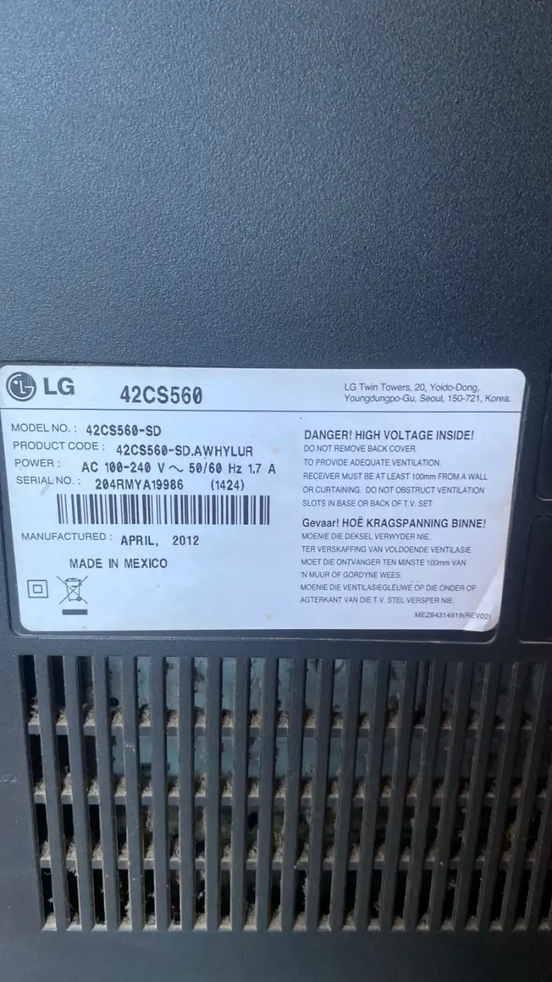 Televisor LG 42CS560 de 42 pulgadas - 2