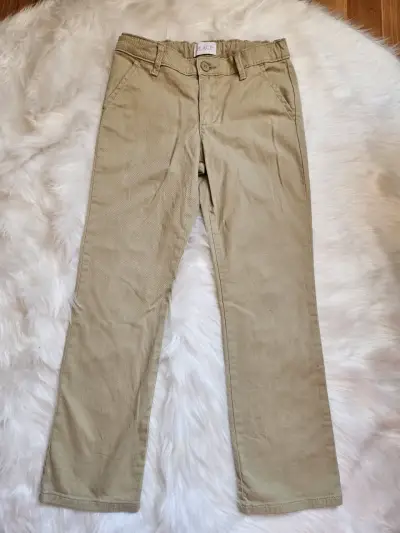 Pantalones beige para niñas marca Place - miniatura 1