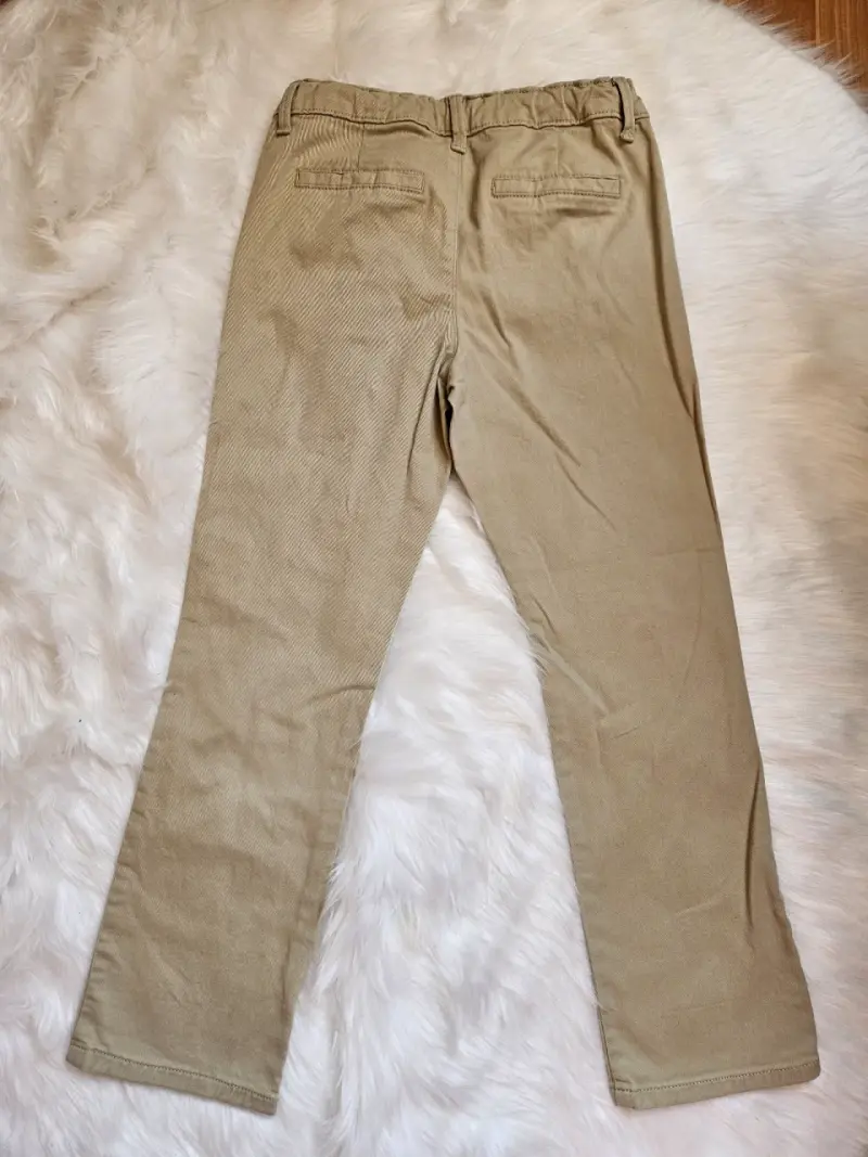 Pantalones beige para niñas marca Place - 2