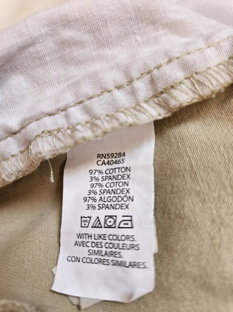 Pantalones beige para niñas marca Place - 5