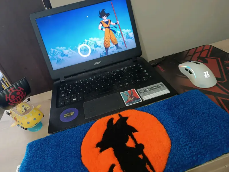 gamer y accesorios alfombra apoya brazos - 1