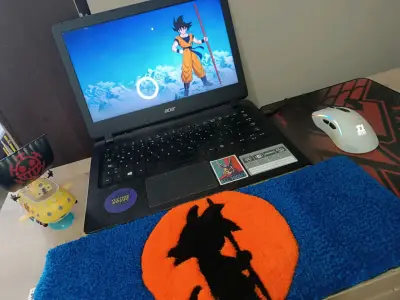 gamer y accesorios alfombra apoya brazos - miniatura 1