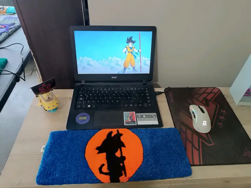 gamer y accesorios alfombra apoya brazos - 2