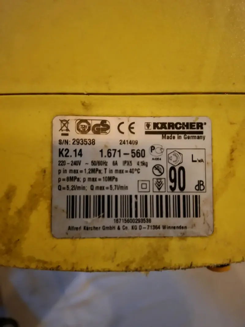 2 Hidrolavadoras (Kärcher y Black+Decker) - 4