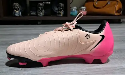 Zapatillas de fútbol Nike Phantom rosas - miniatura 5