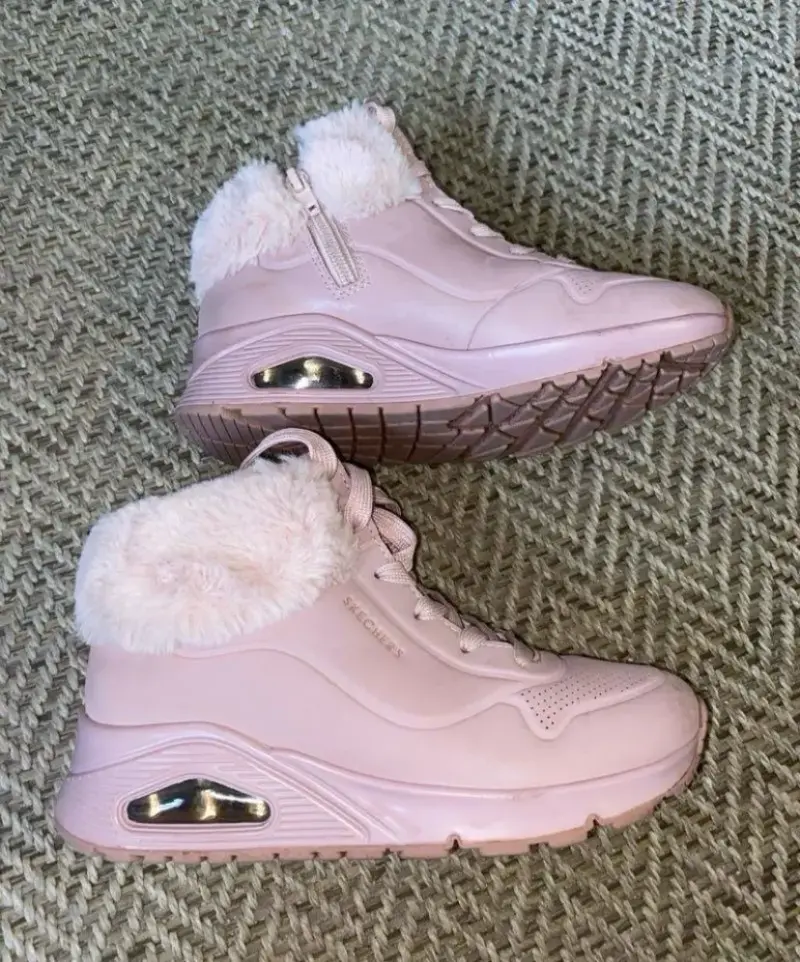 Zapatillas rosadas Sketcher número 31 - 3