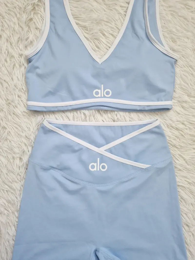 Conjunto deportivo mujer Alo azul claro - 3