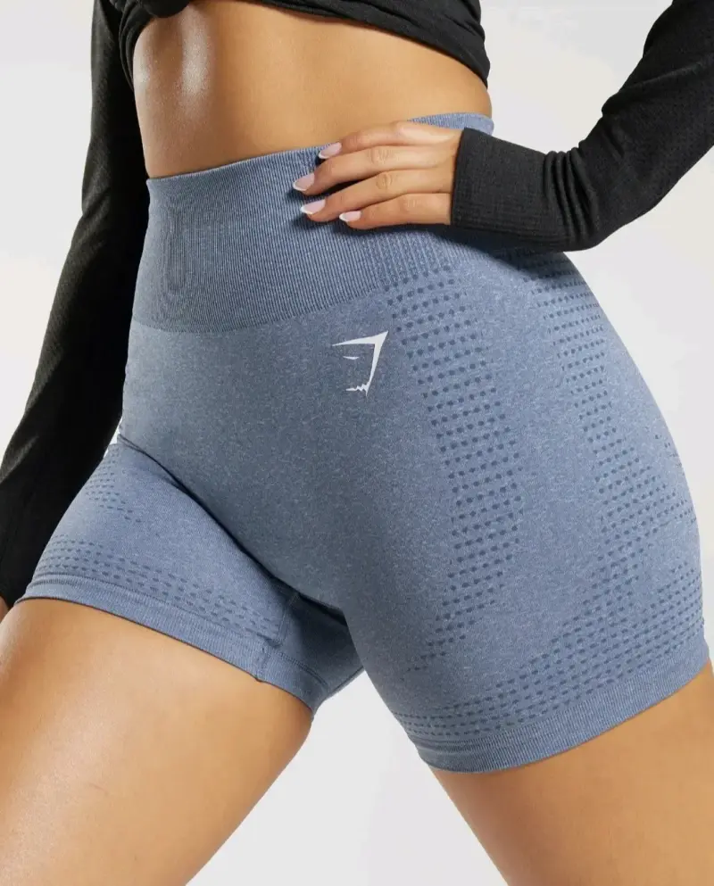 Shorts deportivos azul mujer Gymshark - 1