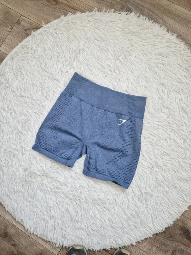 Shorts deportivos azul mujer Gymshark - 2