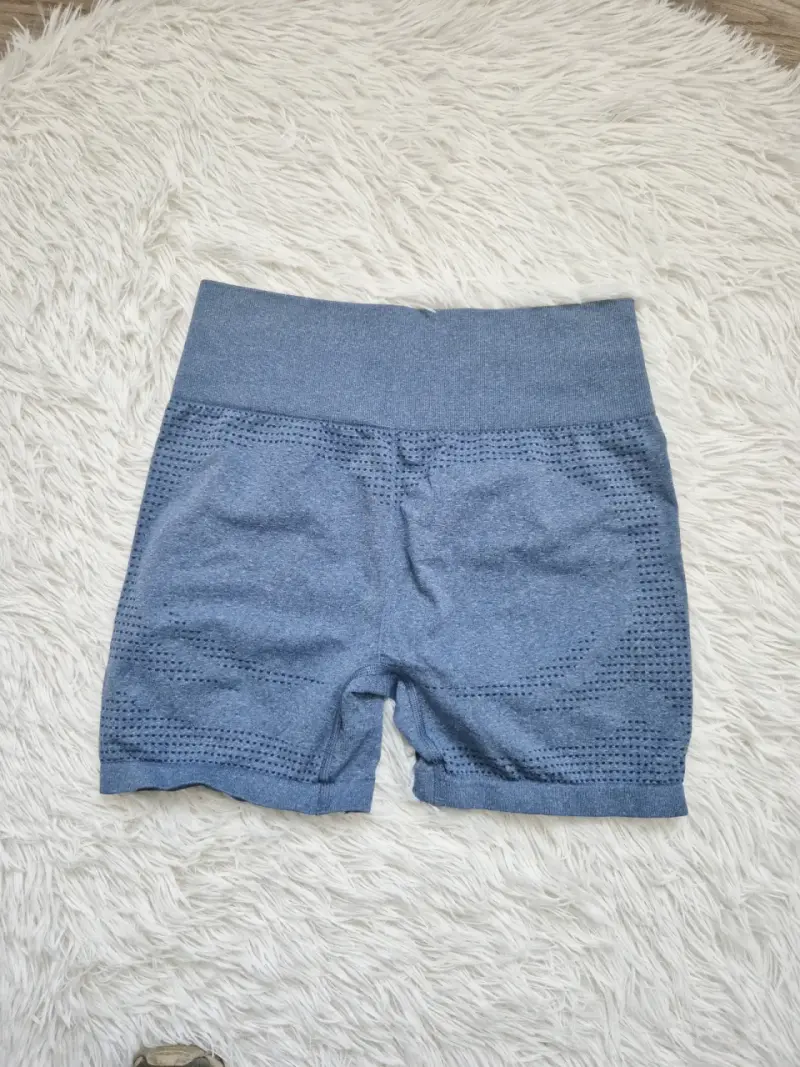 Shorts deportivos azul mujer Gymshark - 3