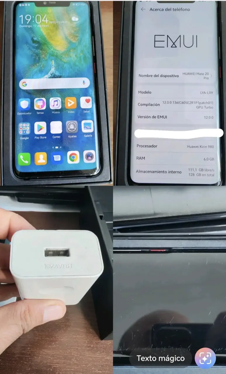 Huawei Mate 20 Pro con EMUI 12