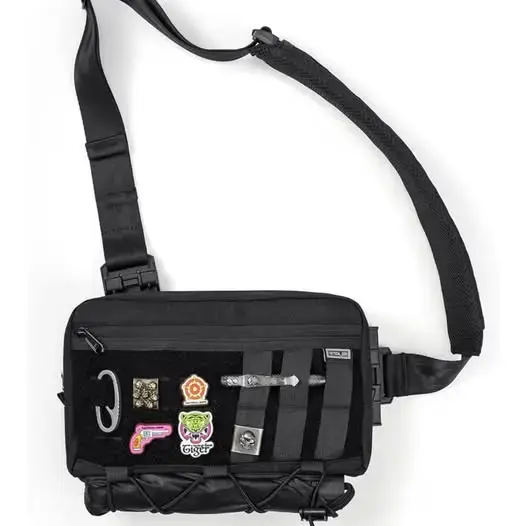 Bandolera táctica negra Tactical Geek L3C cache - 1