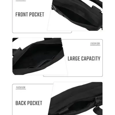 Bandolera táctica negra Tactical Geek L3C cache - miniatura 3