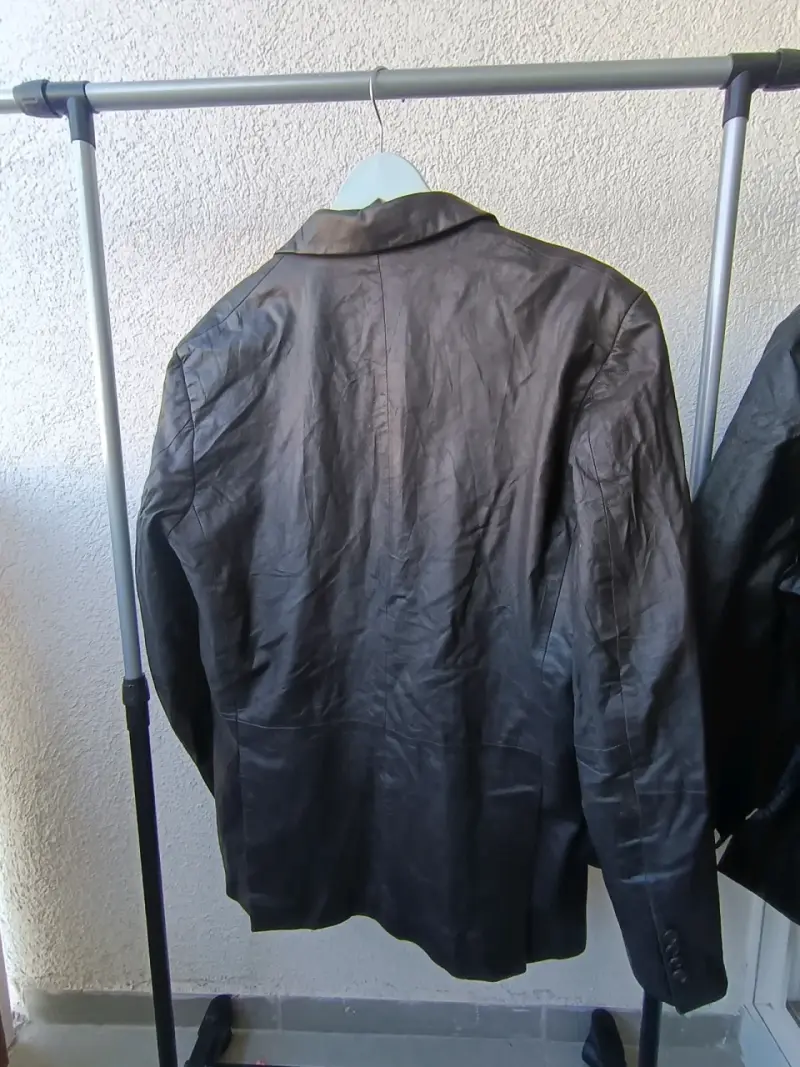 Chaqueta Cuero Genuino Blazer Harry Rosen Premium - 2