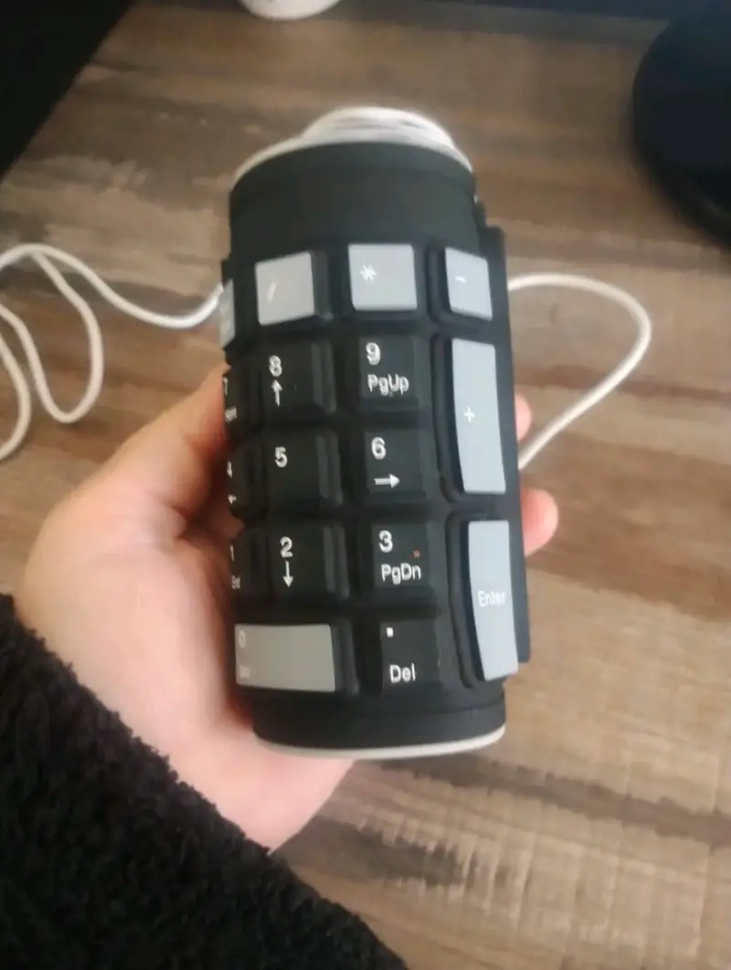 Teclado portátil de silicona - 1