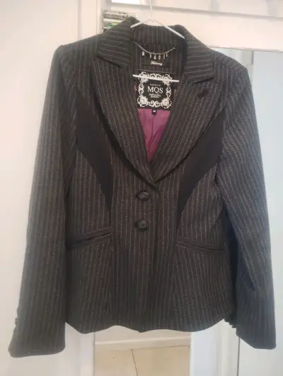 Blazer a rayas gris marca Marquis - miniatura 1