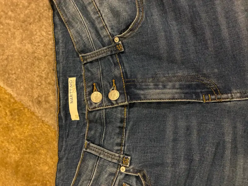 Jeans azul clásico para mujer - 4