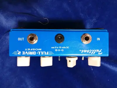 Pedal de efectos Full-Drive 2 Mosfet azul - miniatura 2