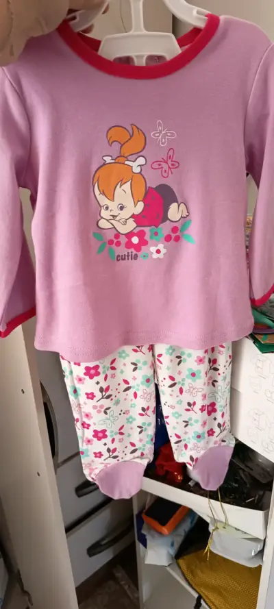 Pijama de algodón para bebé 9 meses - miniatura 2