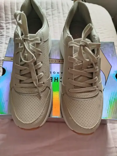 Zapatillas beige para mujer T37 - miniatura 1