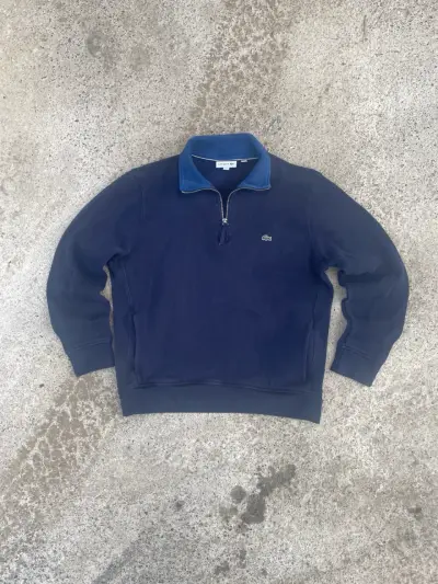Quarter zip Lacoste azul - miniatura 1