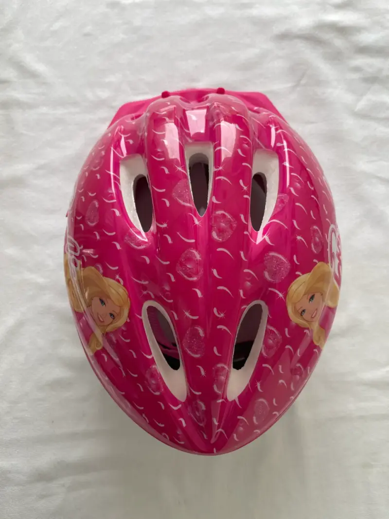 Casco infantil Barbie original para bicicleta - 4