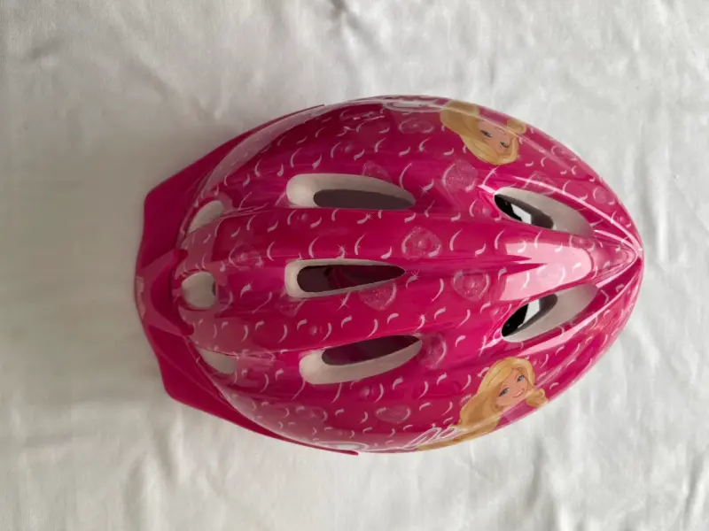 Casco infantil Barbie original para bicicleta - 6